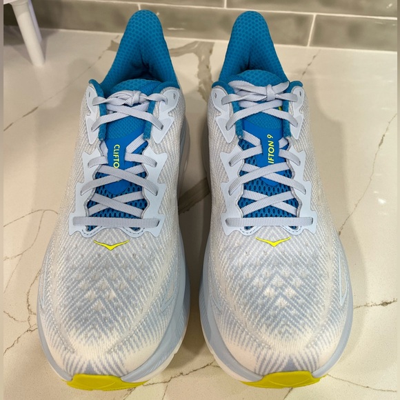 Hoka Clifton 9 Running Shoes. Men’s Size 11.5D  Color Ice Water - Picture 6 of 11